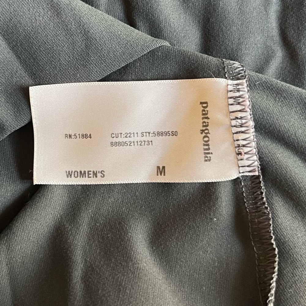 Patagonia Gray W’s Corinne Dress Size Medium - Picture 6 of 9